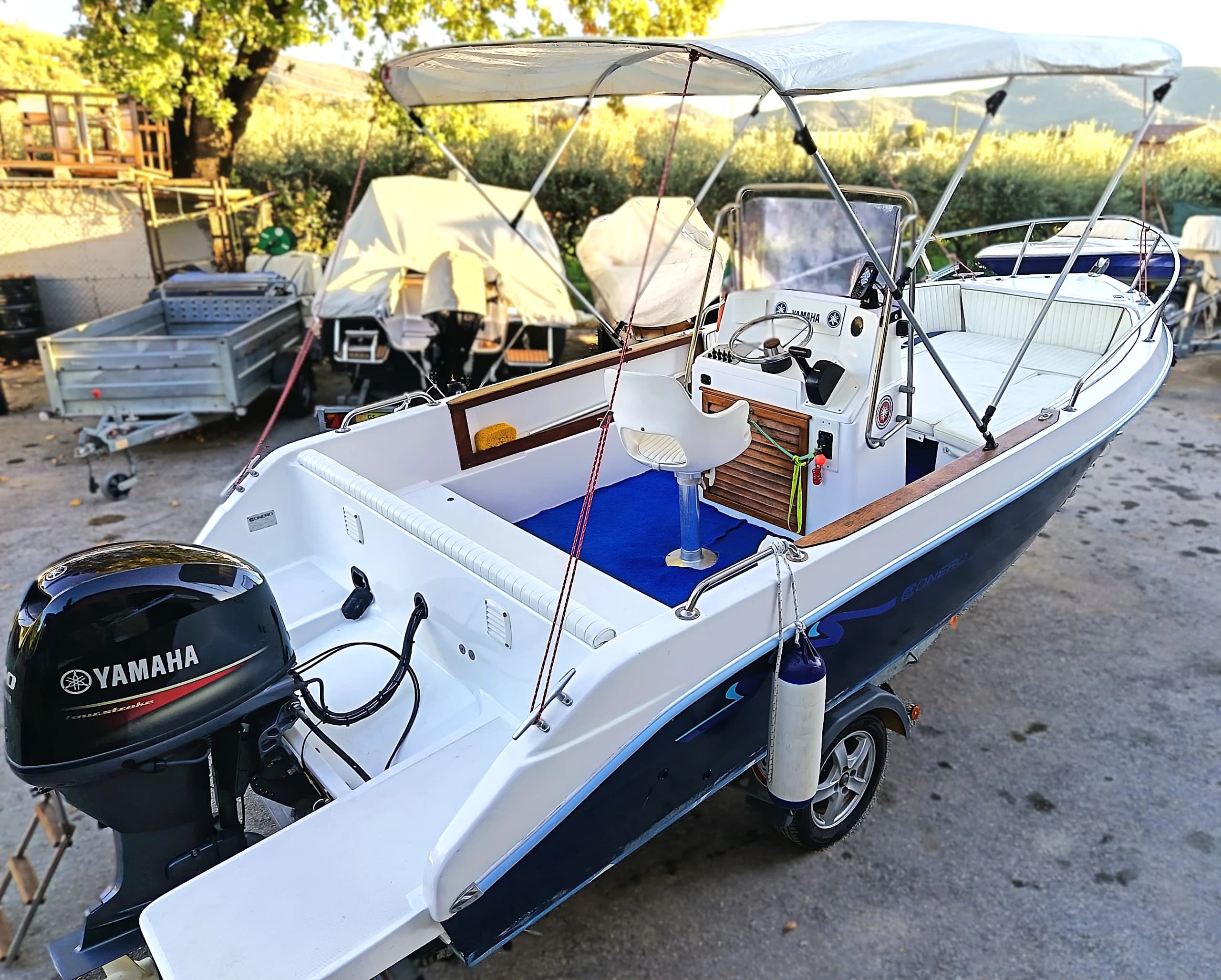 Conero Ciao motorizzata Yamaha F40GETL Supreme