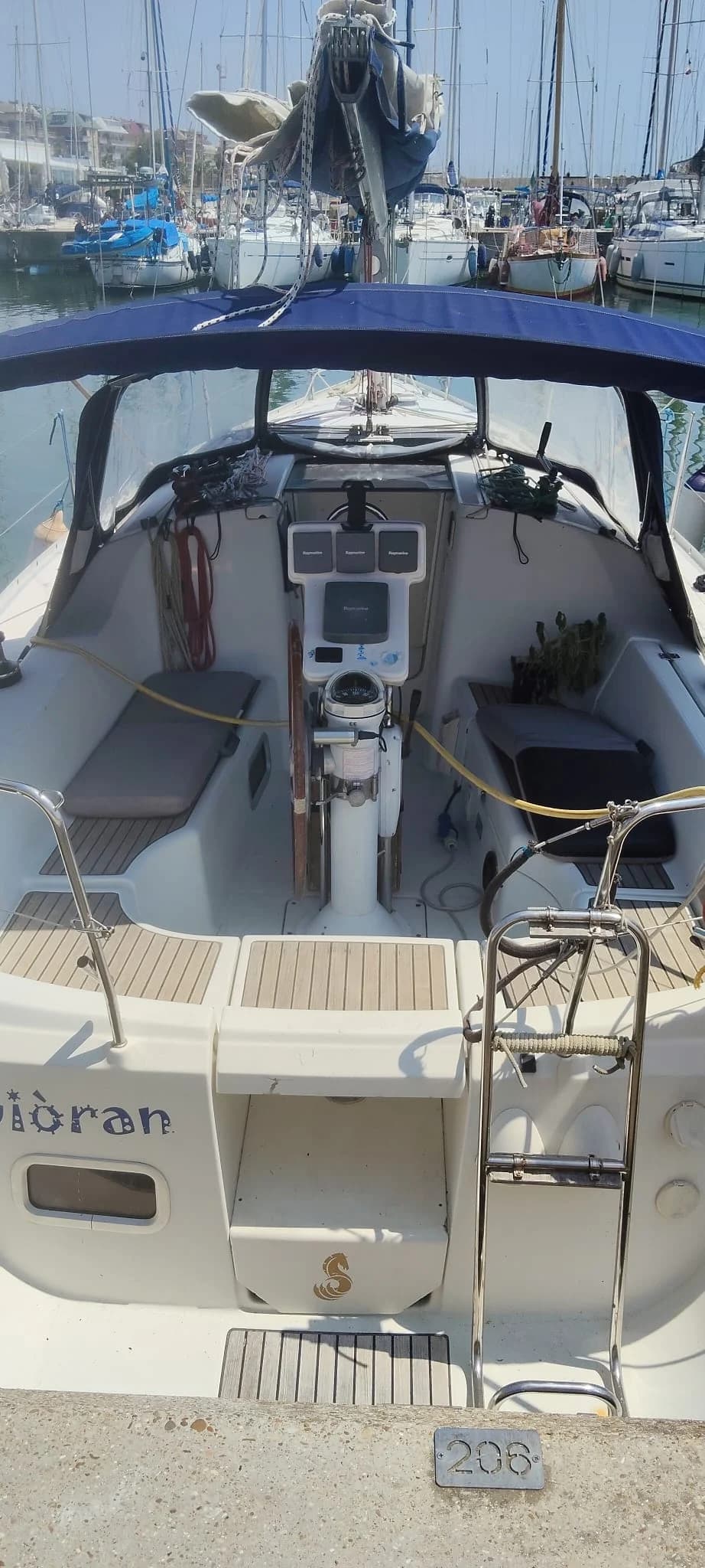 Barca a vela 10 m Clipper 323 del 2006 , Natante, 2 Cabine , Ottime Condizioni 2006 a Roma - 3