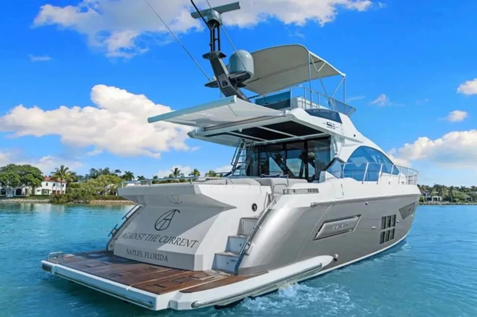 2023 Azimut S6 | 59 ft Luxury Yacht Charter with Captain, Crew & Fuel - 2