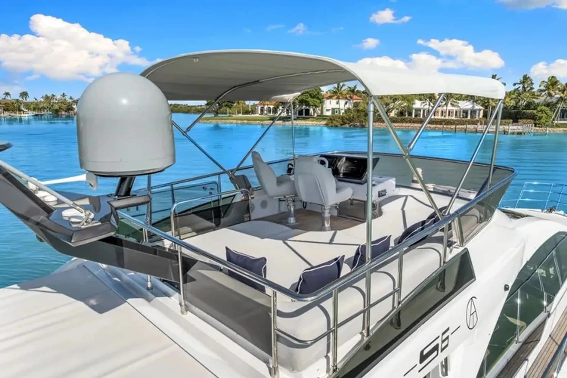 2023 Azimut S6 | 59 ft Luxury Yacht Charter with Captain, Crew & Fuel - 3