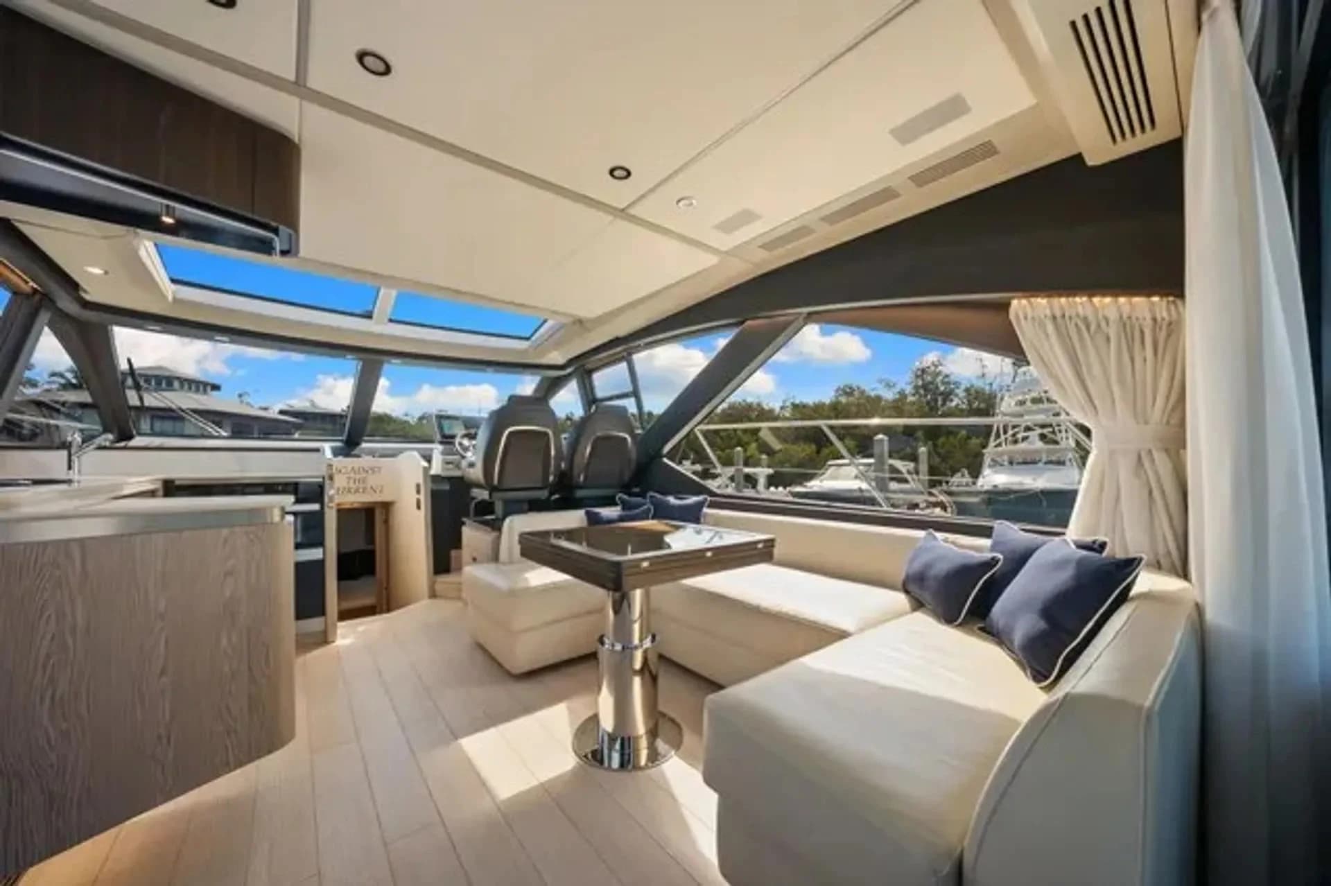 2023 Azimut S6 | 59 ft Luxury Yacht Charter with Captain, Crew & Fuel - 4
